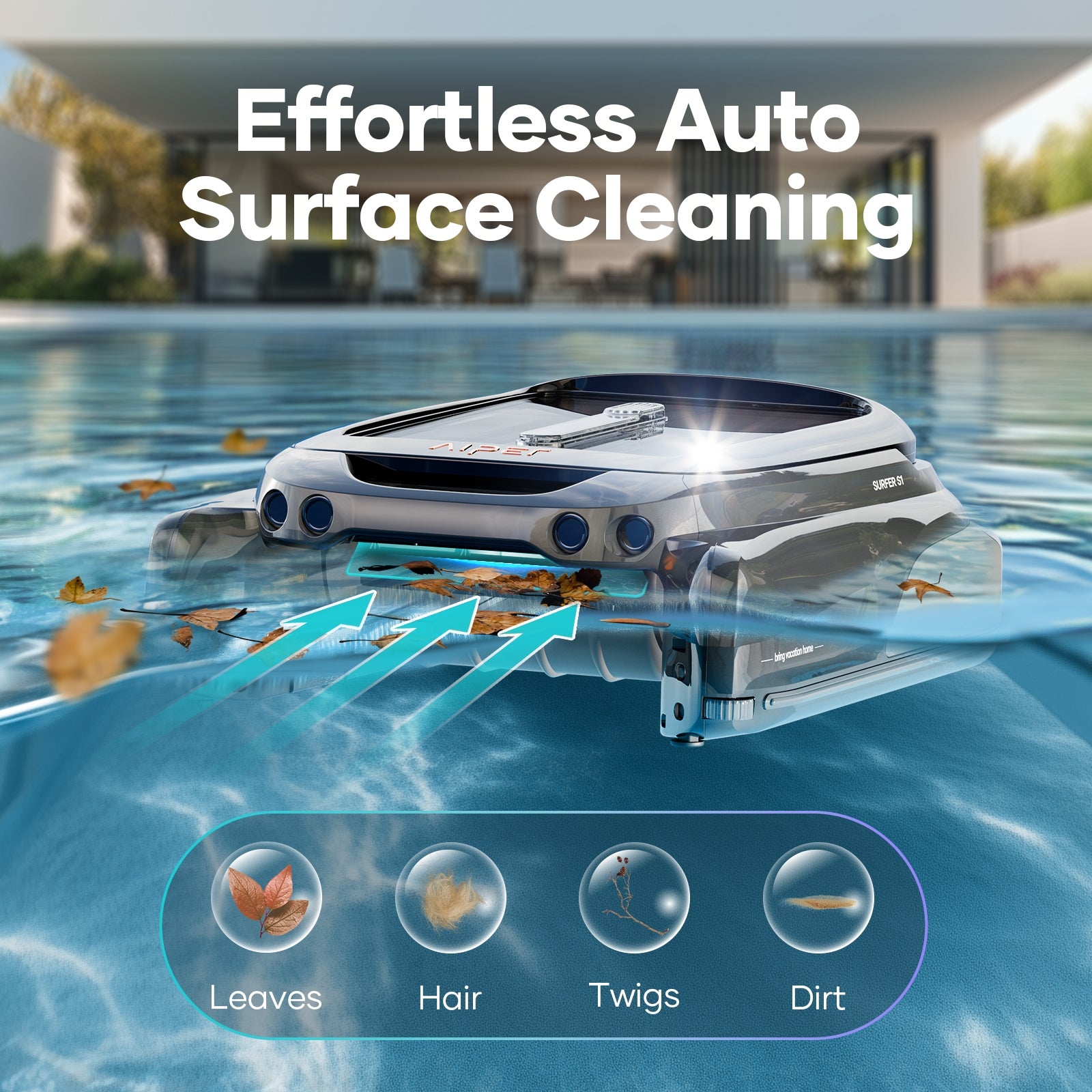 Aiper Surfer S1 Cordless Robotic Pool Skimmer