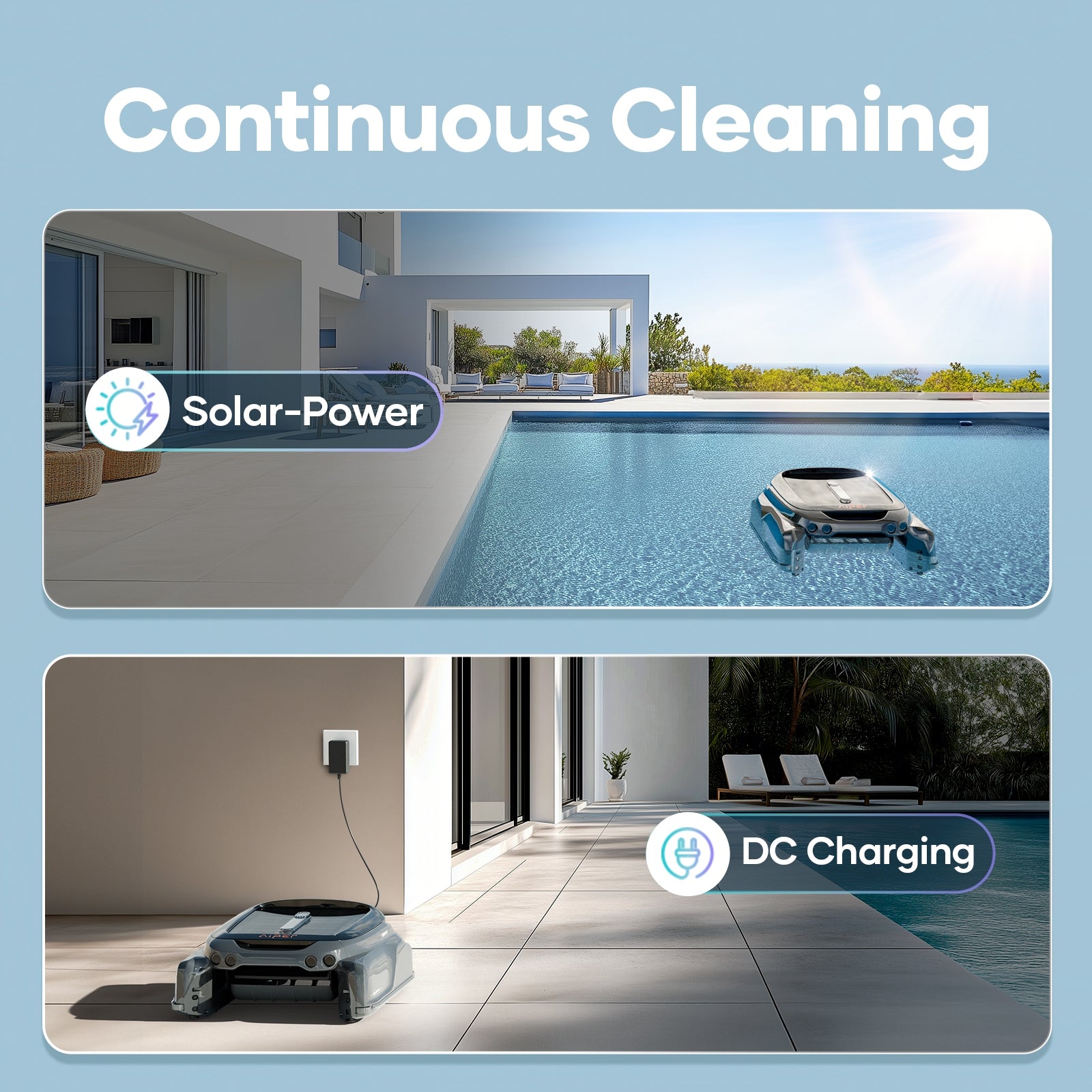 Aiper Surfer S1 Cordless Robotic Pool Skimmer