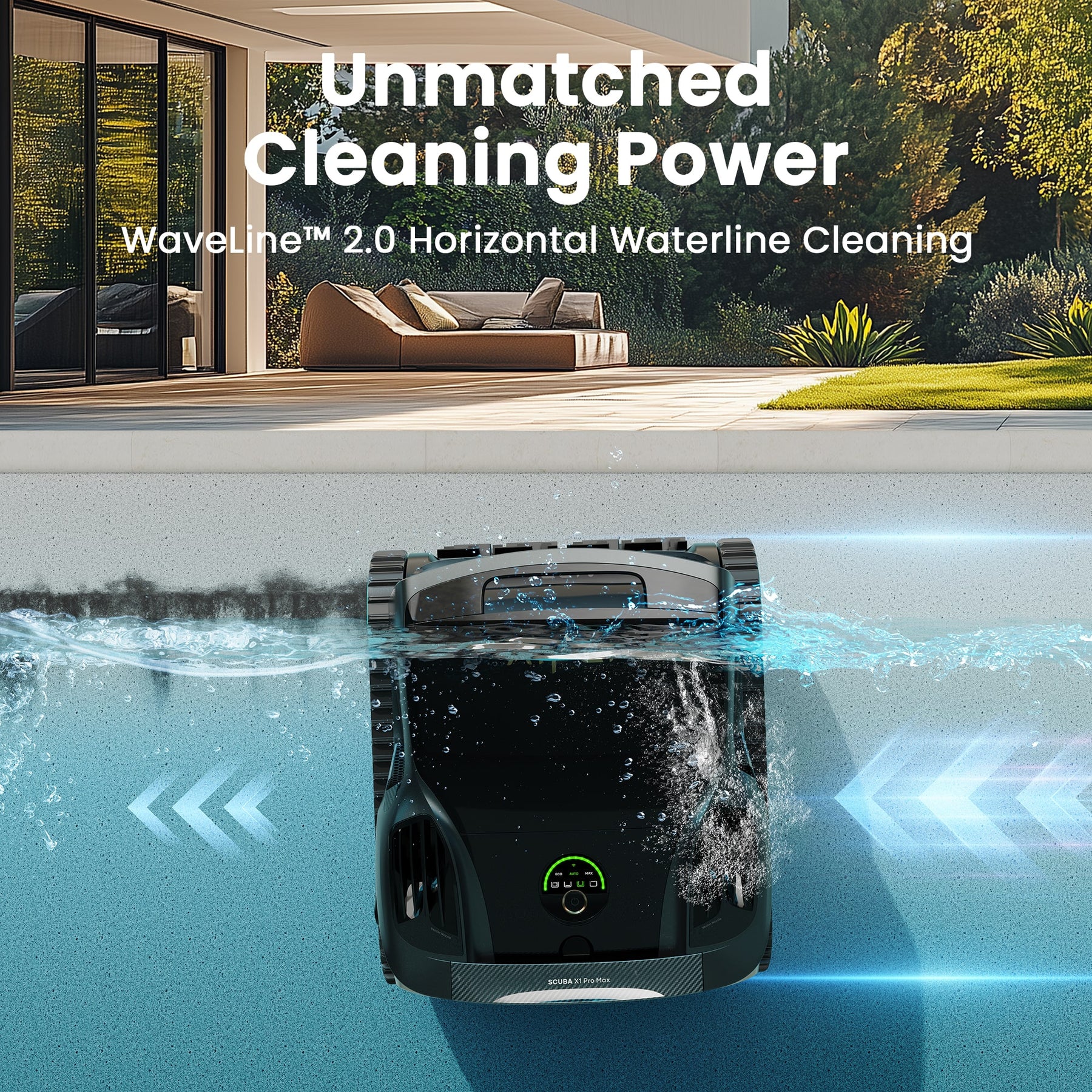 Aiper Scuba X1 Pro Max Cordless Robotic Pool Cleaner