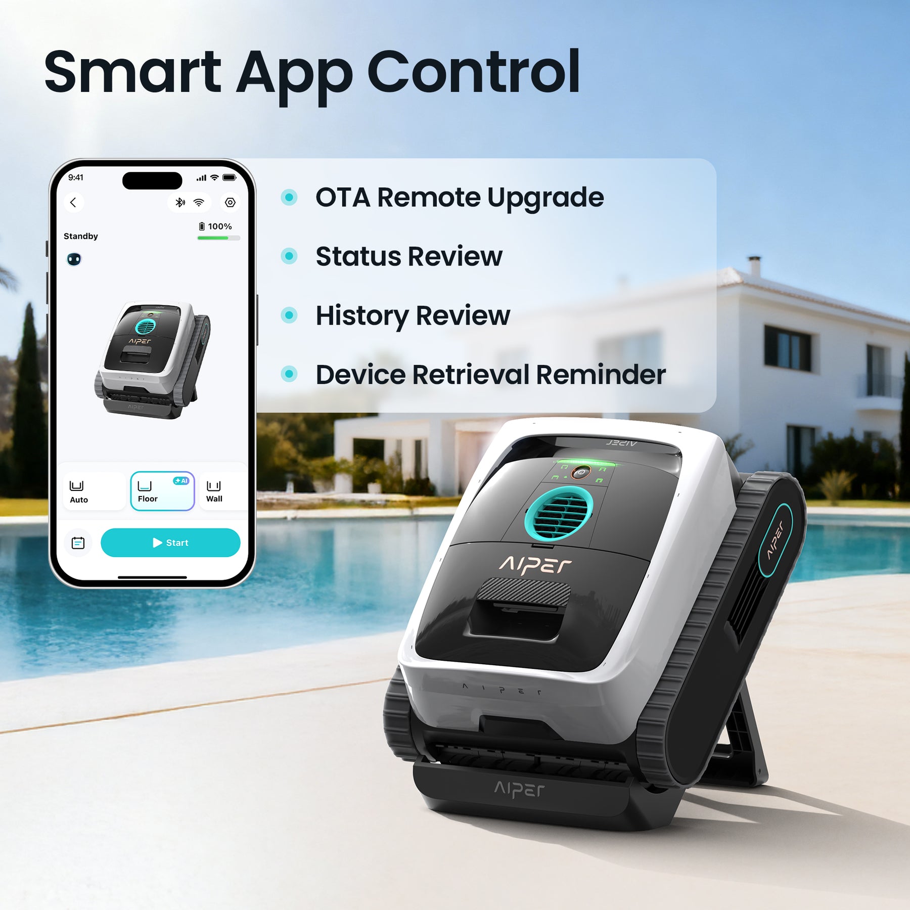 Scuba N3 Cognitive AI Robotic Pool Cleaner