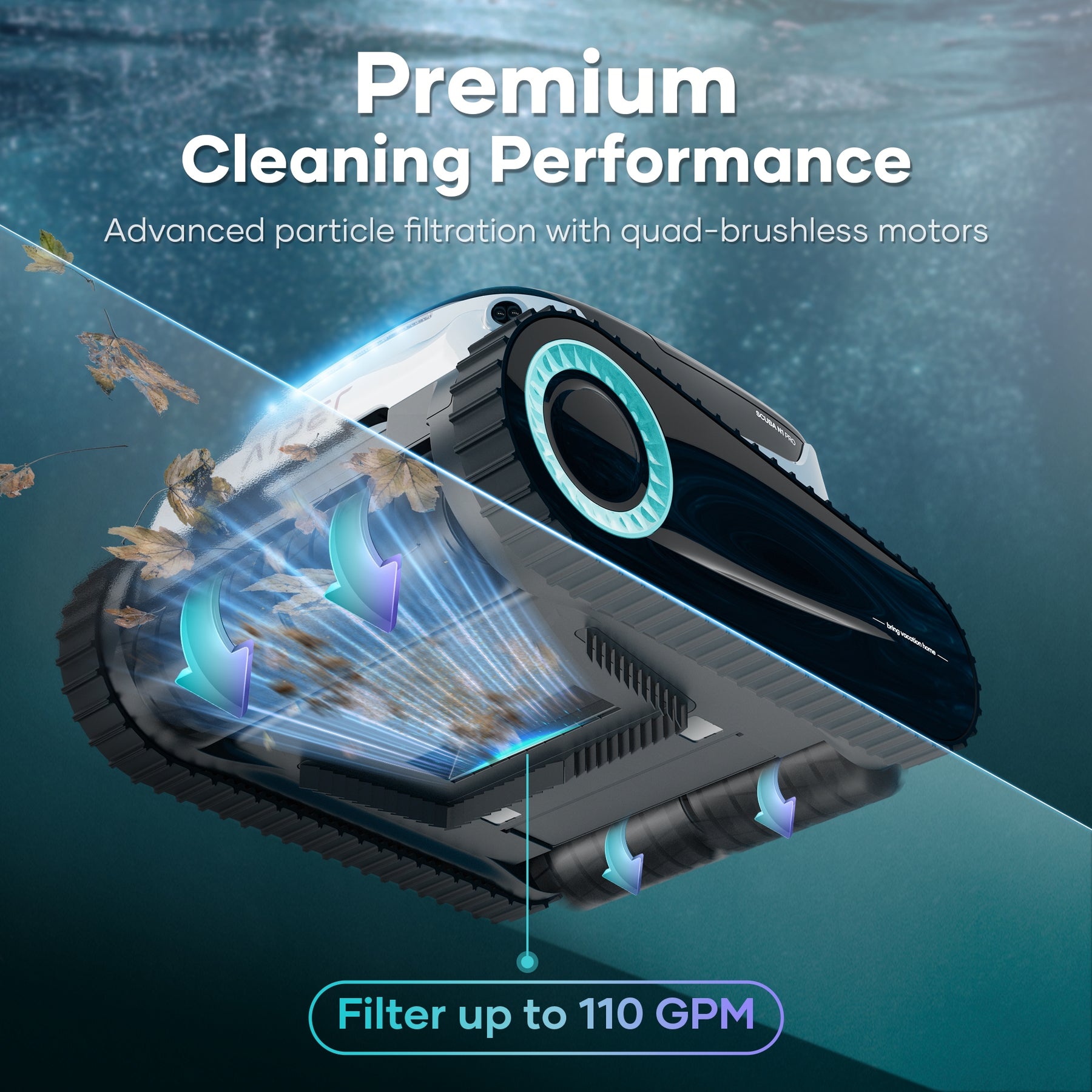 Aiper Scuba N1 Pro Cordless Robotic Pool Cleaner