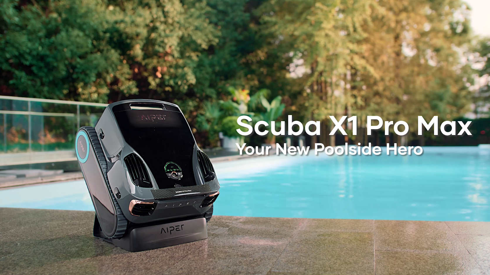Aiper Scuba X1 Pro Max Cordless Robotic Pool Cleaner