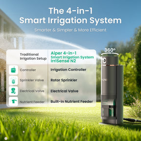IrriSense N2, 4-in-1 Smart Sprinkler & Irrigation System